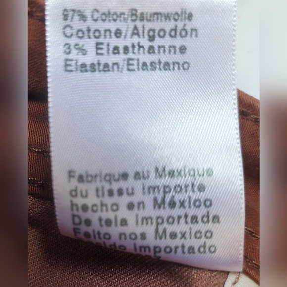 Adriana Goldschmeid Rust Coloured Jeans 31/32, Slim Fit - Picture 7 of 7